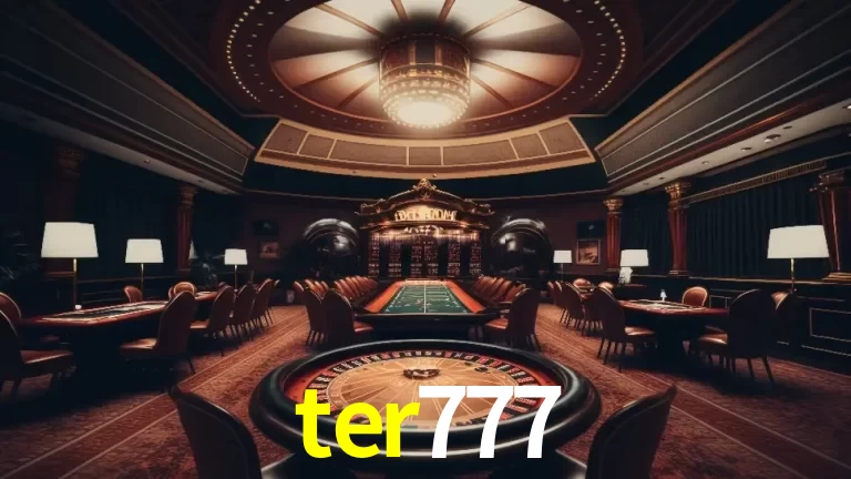 Explorando a Experiência Avançada de Cassino da ter777 Login!